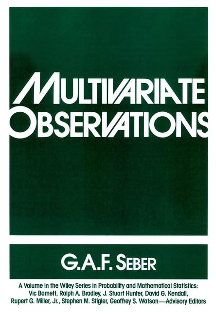 Multivariate Observations (Wiley Series In Probability And Statistics)-new