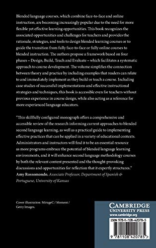 Creating Effective Blended Language Learning Courses: A ResearchBased Guide from Planning to Evaluation,Used