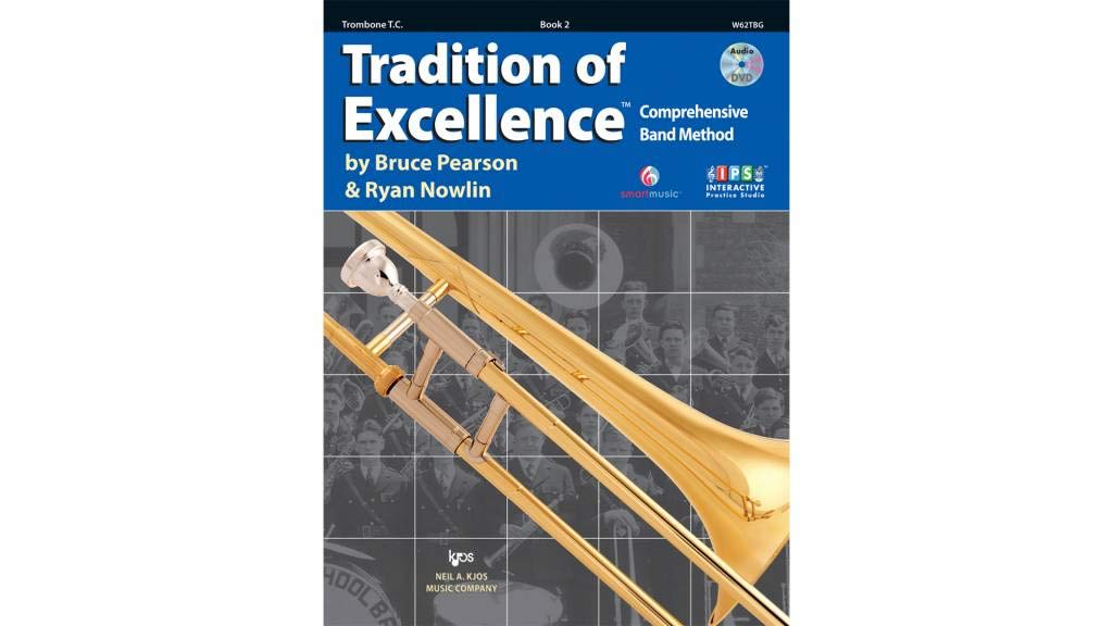 W62TB  Tradition of Excellence Book 2  Trombone,Used