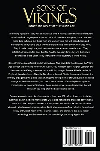 Sons of Vikings: A Legendary History of the Viking Age,Used