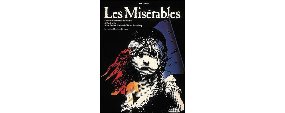 Les Miserables: Easy Piano,Used
