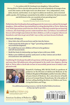 Raising Kids to Thrive: Balancing Love With Expectations and Protection With Trust,Used