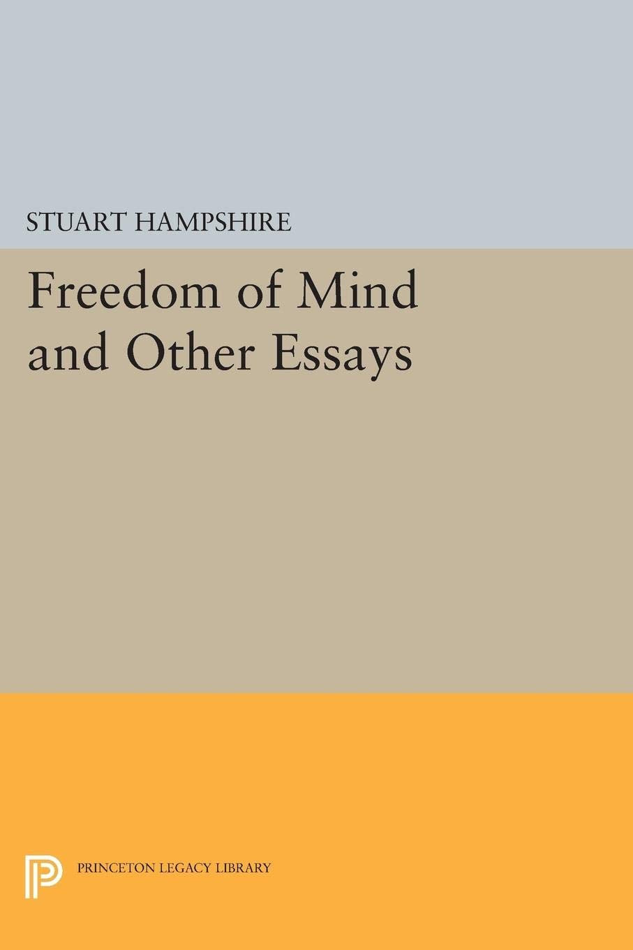 Freedom of Mind and Other Essays (Princeton Legacy Library),Used