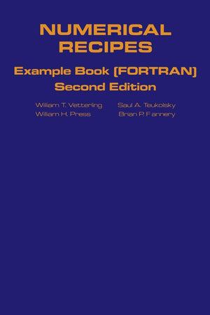 Numerical Recipes Example Book (Fortran) 2Nd Edition
