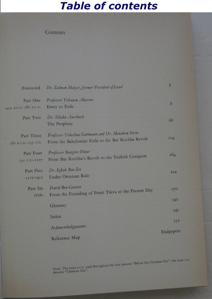 The Jews In Their Land,Used