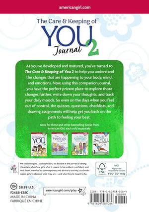The Care and Keeping of You 2 Journal (American Girl Wellbeing),New