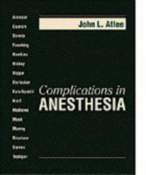 Complications in Anesthesia,Used