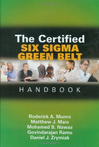 The Certified Six Sigma Green Belt Handbook, First Edition,Used