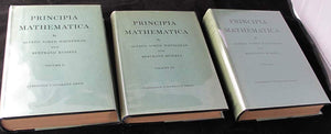 Principia Mathematica 3 Volume Set,New