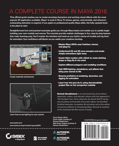 Introducing Autodesk Maya 2016: Autodesk Official Press,Used