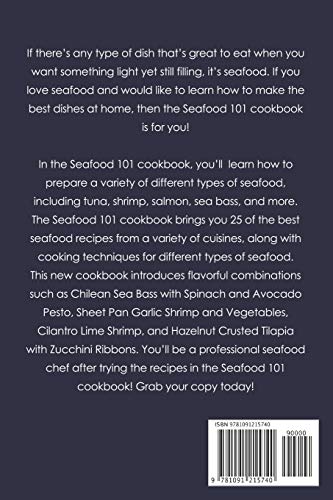 Seafood 101: 25 Delicious Seafood Recipes and Techniques,Used