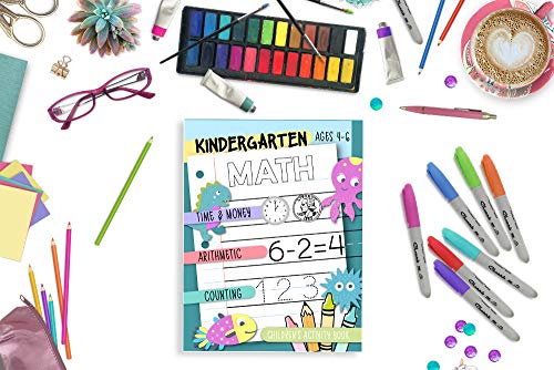 Kindergarten Math: Time & Money, Arithmetic, Counting: Children's Activity Book Ages 46,Used