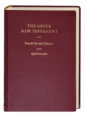 The Greek New Testament, 4th Revised Edition (Greek and English Edition),New