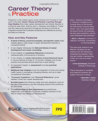 Career Theory And Practice: Learning Through Case Studies