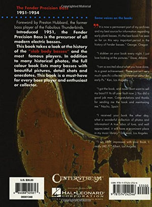 Fender Precision Basses: 19511954