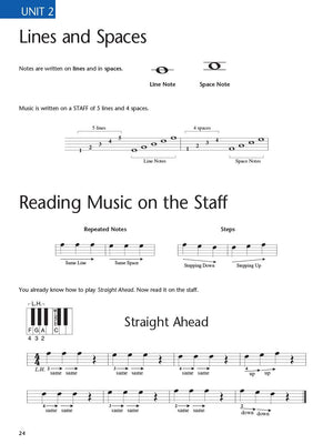 Hal Leonard Adult Piano Method  Book 1  Lessons, Solos, Technique And Theory  With Online Audio Access And Playback+ Features (,Used