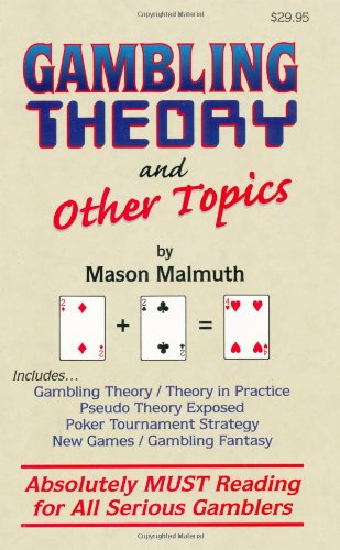 Gambling Theory and Other Topics,Used