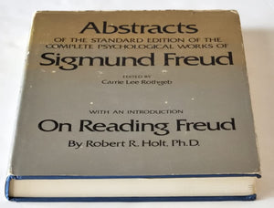 Abstracts of the Standard Edition of the Complete Psychological Works of Sigmund Freud,Used
