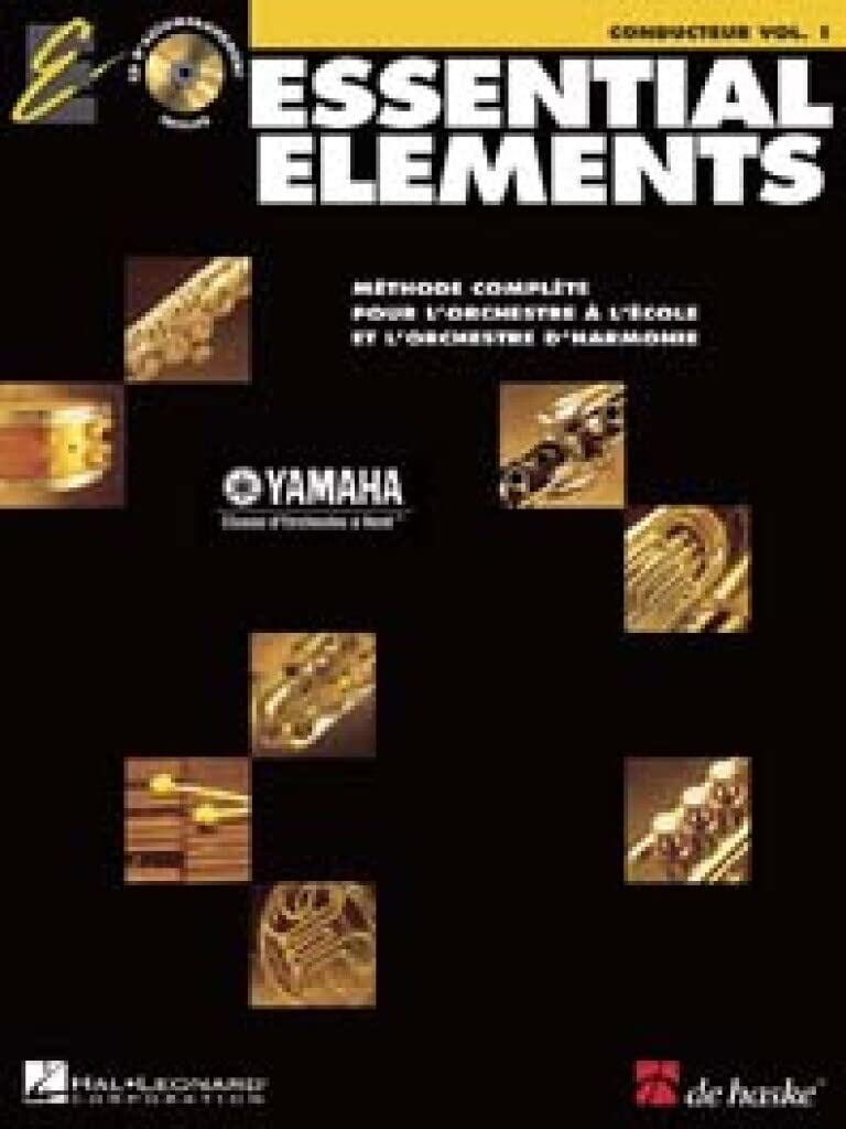 Essential Elements For Band Avec Eei: Vol. 1  Recueil Du Chef D'Orchestre,Used