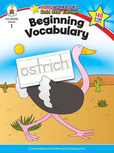 Beginning Vocabulary, Grade 1 (Home Workbooks),Used