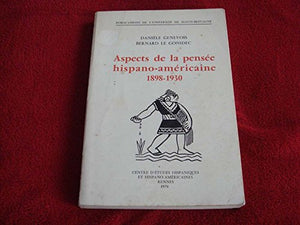 ASPECTS DE LA PENSEE HISPANO AMERICAINE,Used