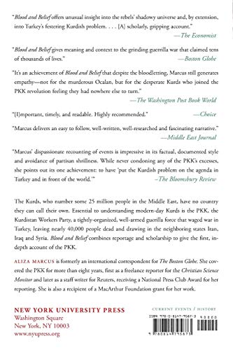 Blood And Belief: The Pkk And The Kurdish Fight For Independence,New