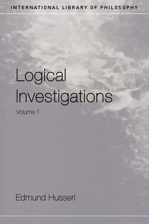 Logical Investigations, Vol. 1 (International Library of Philosophy),Used