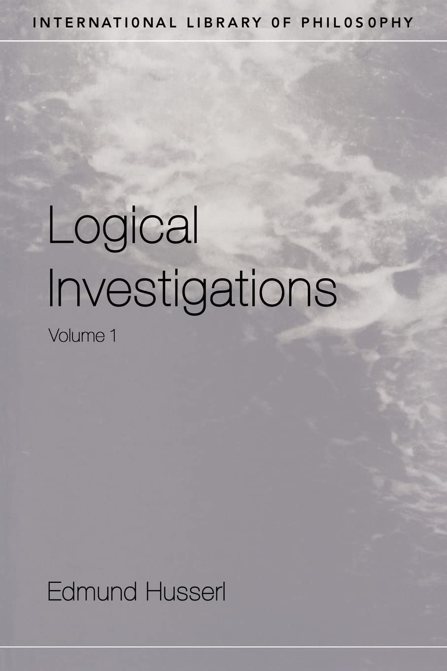Logical Investigations, Vol. 1 (International Library of Philosophy),Used