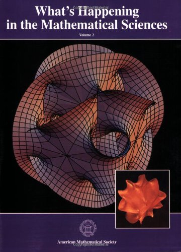 Whats Happening in the Mathematical Sciences 1994