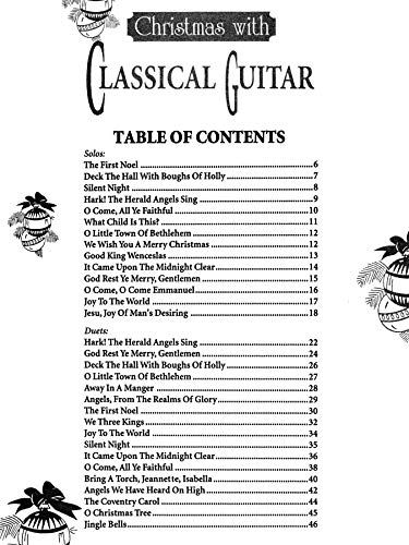 Christmas with Classical Guitar Solos & Duets,Used