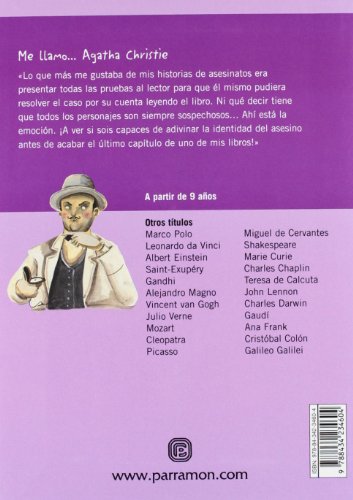 Me llamo Agatha Christie (Me llamo / My name is) (Spanish Edition),Used