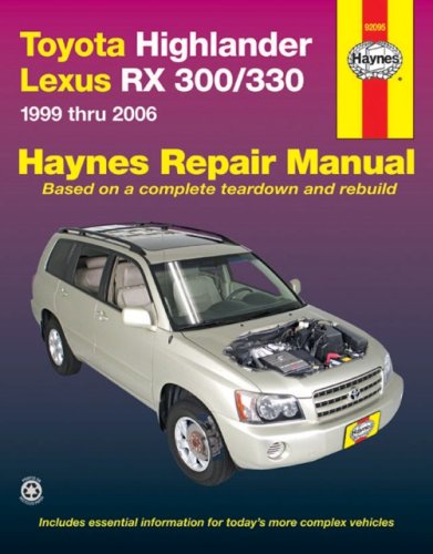 Toyota Highlander and Lexus RX330, 19992006,Used