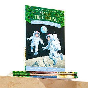 Magic Tree House Boxed Set, Books 58: Night of the Ninjas, Afternoon on the Amazon, Sunset of the Sabertooth, and Midnight on t,Used