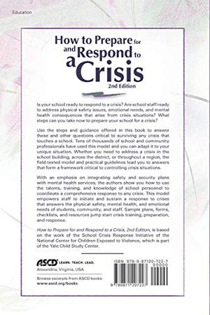 How to Prepare for and Respond to a Crisis (2nd Edition),Used