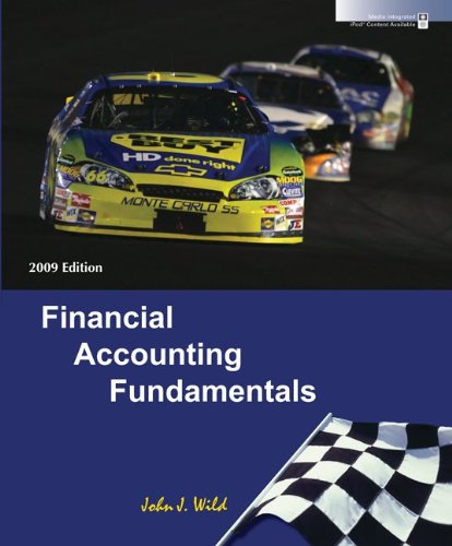 Financial Accounting Fundamentals 2009 Edition-used