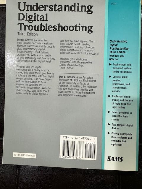 Understanding Digital Troubleshooting (Sams Understanding Series),Used