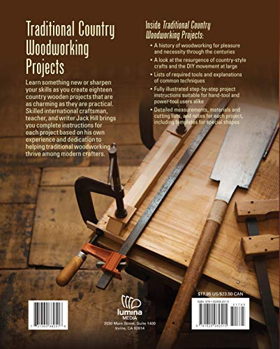 Traditional Country Woodworking Projects: Plans for 18 Practical Indoor and Outdoor Projects, Plus Tools and Techniques (Compani,Used