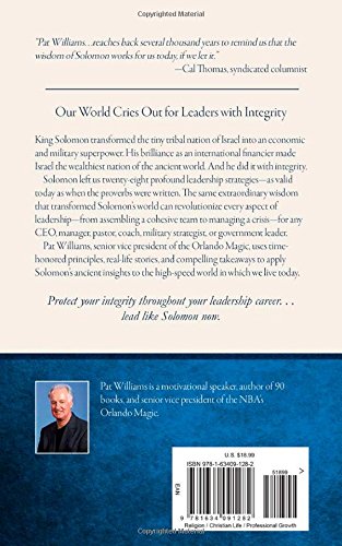 Leading with Integrity: The 28 Essential Leadership Strategies of Solomon,Used