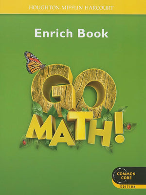 Student Enrichment Workbook Grade 1 (Go Math!),Used