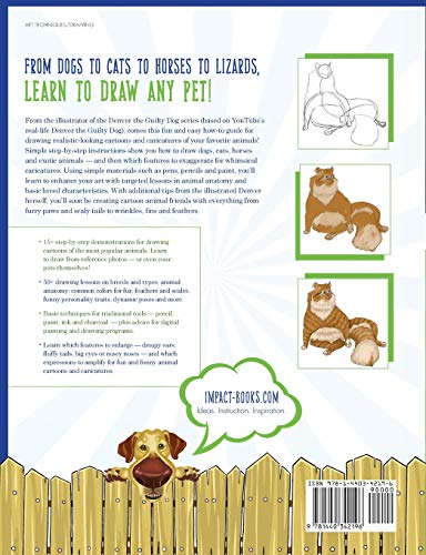 Cartoon Animal Friends: How To Draw Dogs, Cats And Other Pets