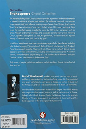 Novello Shakespeare Choral Collection,Used