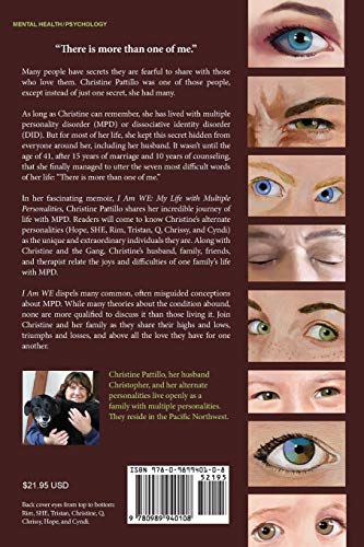 I Am WE: My Life with Multiple Personalities,Used