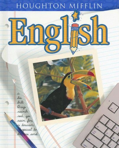 Houghton Mifflin English: Student Edition Hardcover Level 4 2001,New