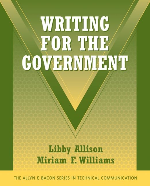 Writing for the Government,Used
