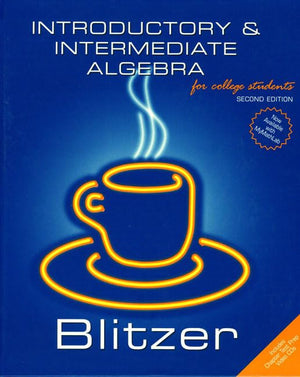 Introductory And Intermediate Algebra For College Students,New