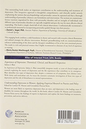 PersonalityGuided Therapy for Depression (PersonalityGuided Psychology),Used