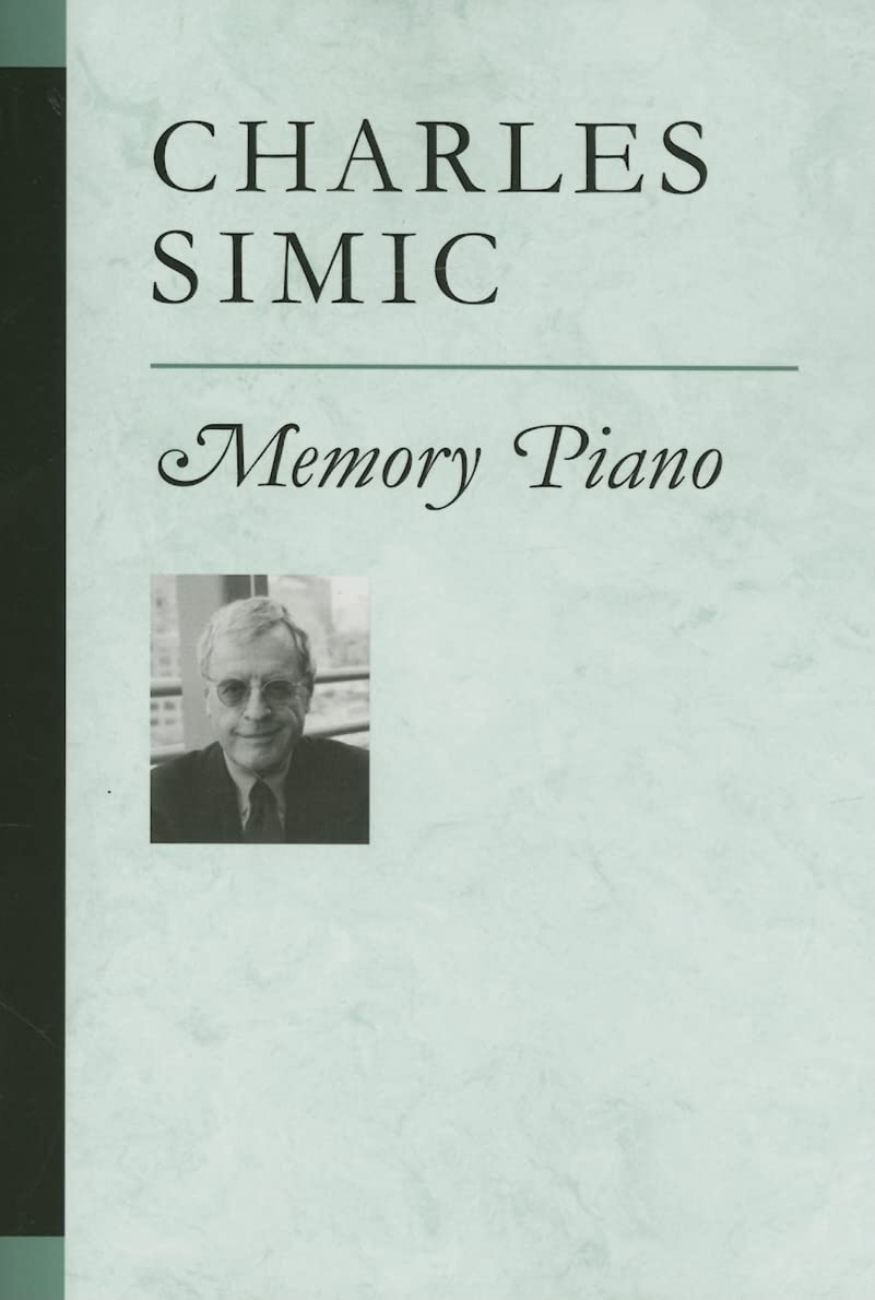 Memory Piano (Poets On Poetry),Used