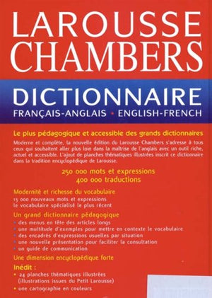 Larousse Chambers Advanced Dictionary: EnglishFrench; French English (English and French Edition),Used