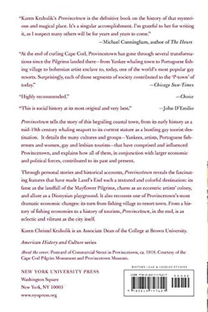 Provincetown: From Pilgrim Landing to Gay Resort (American History and Culture, 4),Used