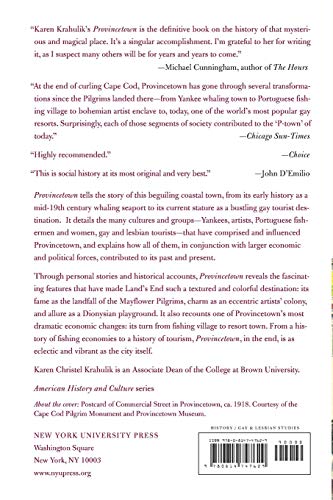 Provincetown: From Pilgrim Landing to Gay Resort (American History and Culture, 4),Used
